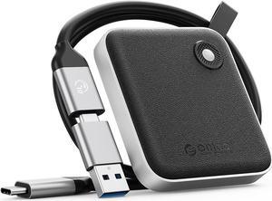 ORICO 1TB External SSD up to Read Speed up to 560MB/s USB Type-C Portable SSD-B5PLUS Black