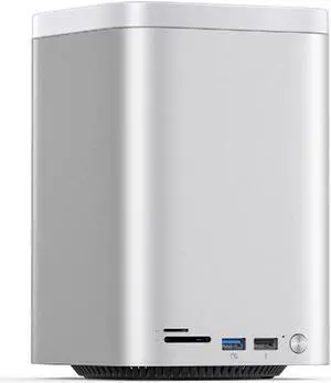 ORICO MiniTower Designed for MacMini M4 Hard Drive Enclosure TypeC Docking Station Desktop Hybrid Storage System DAS
