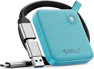 ORICO 512GB External SSD up to Read Speed up to 560MB/s USB Type-C Portable SSD-B5PLUS Green ORICO 512GB External SSD up to Read Speed up to 560MB/s USB Type-C Portable SSD-B5PLUS Green