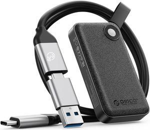 ORICO Portable SSD 512GB External Solid State Drive, Read Speeds Up to 2050MB/s Exteral SSD for Students, Professionals Black