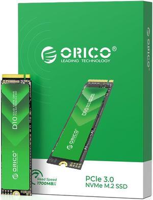 ORICO 256GB M.2 NVMe SSD PCIe3.0 M Key 2280 NVMe Internal Solid State Drive for Office