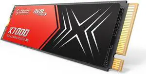 ORICO X7000 1TB M.2 NVMe SSD PCIe Gen4*4 M.2 2280 Solid State Drive Read Speeds Up-to 7400MB/s for High End Computing, Gaming, and Heavy Duty Workstations