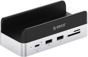 ORICO MiniDock Storage Expansion Stand Designed for MacMini M4 with a 10GB Transfer Rate Type C Dock