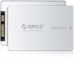 ORICO S500PRO 2.5 SATA SSD 128GB up to 550MB/s, 3D NAND SATA III,Aluminum Shell Solid State Drive for Desktop Laptop Upgrades