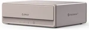 ORICO MetaHome NAS Storage, CyberData OS, HDD Slot * 2 + M.2 NVMe SSD Slot * 2, Remote Access & Smart Media Scraping, 2.5 GbE * 2(500MB/s for LAN Transmission), HDMI * 1, CS200Pro - 2 Bay(Diskless) ORICO MetaHome NAS Storage, CyberData OS, HDD Slot * 2 + M.2 NVMe SSD Slot * 2, Remote Access & Smart Media Scraping, 2.5 GbE * 2(500MB/s for LAN Transmission), HDMI * 1, CS200Pro - 2 Bay(Diskless)
