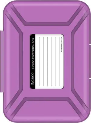 ORICO 3.5-inch HDD Protector, Ultimate Villa For 3.5" Hard Disk Drive , 3.5 Inch Protective Box/Storage Case, Anti-Static/Anti-Drop/Anti-Shake/Water Resistant/Dust Resistant Case - Purple (PHX-35) ORICO 3.5-inch HDD Protector, Ultimate Villa For 3.5" Hard Disk Drive , 3.5 Inch Protective Box/Storage Case, Anti-Static/Anti-Drop/Anti-Shake/Water Resistant/Dust Resistant Case - Purple (PHX-35)