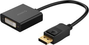 ORICO DisplayPort to DVI Converter Cable - DP to DVI Adapter 1080P@60HZ Male to Female for PC/Laptop/DVD