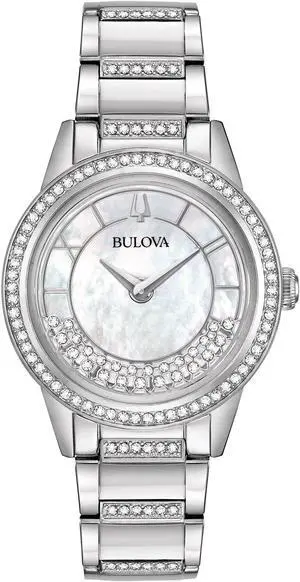 Bulova Women's TurnStyle Mother of Pearl Dial Watch - 96L257