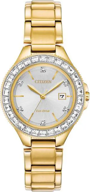 Citizen FE1192-58A Silhouette Women's Watch Gold 31mm Stainless Steel