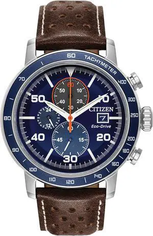 Citizen CA0648-09L Brycen Men's Watch Brown 44mm Stainless Steel