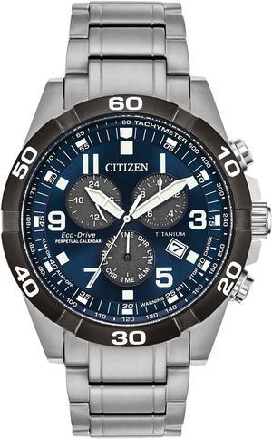 Citizen BL5558-58L Brycen Men's Watch Silver 43mm Titanium