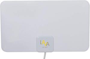 LAVA HD-300 Indoor TV Antenna, Amplified Digital HDTV Antenna - HD Antenna with Amplifier Signal Booster - Support 4K 1080p Fire TV Stick Local Channels and All TV's