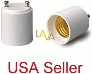 Lot of 12 PCs GU24 to E27/E26 Standard Light Bulb Lamp Holder Adapter