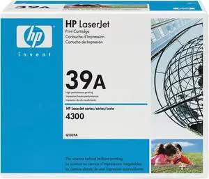 HP BR LASERJET 4300, 1-39A SD BLACK TONER Q1339A by HEWLETT PACKARD