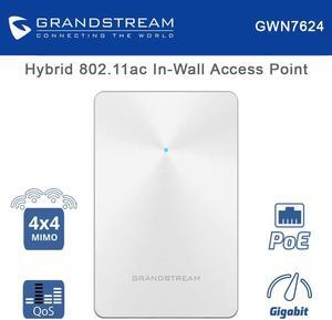 Grandstream GWN7624 Hybrid 802.11ac Wave-2 In-Wall WiFi AP