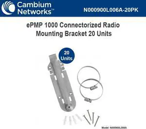 Cambium Networks ePMP 1000 Connectorized Radio Mounting Bracket 20 Units