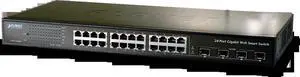 Planet GSW-2404SF 24-Port Base-T with 4-Port SFP Web-Smart GB Switch