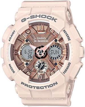 Women's Casio G-Shock Pink Ana-Digi Watch GMAS120MF-4A GMAS120MF-4ACR