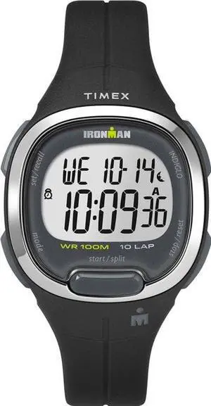 Women's Timex Ironman 12mm Resin Band Watch TW5M19600 TW5M196009J Women's Timex Ironman 12mm Resin Band Watch TW5M19600 TW5M196009J