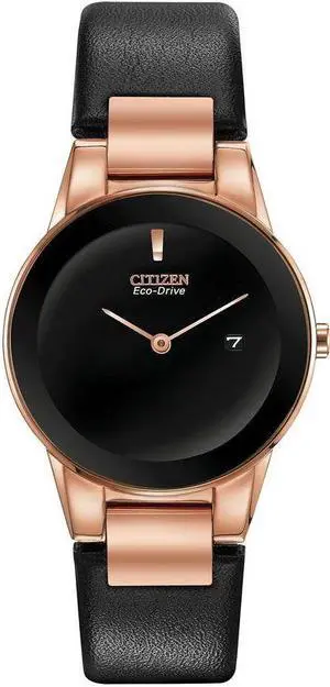 Women's Citizen Eco-Drive Axiom Black Watch GA1058-16E