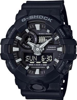 Casio G-Shock GA1100KH-3A Black / Black Resin Analog/Digital Quartz Men's Watch