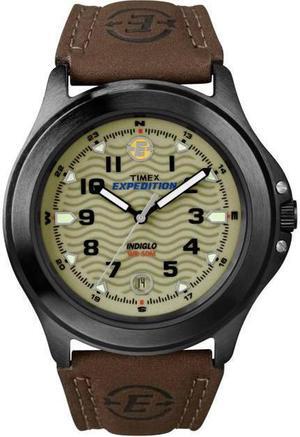 Men's Timex Expedition Field Brown Leather Strap Watch T47012 T470129J