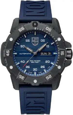 Men's Luminox Carbon SEAL Automatic Swiss Made Dive Watch 3863