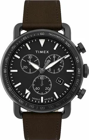 Men's Timex Military Chronograph Gunmetal Tone Watch TW2U02100