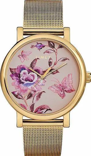 Women's Timex City Gold Tone Watch TW2U19400