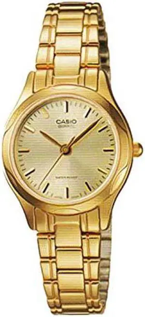 Women's Casio Classic Stainless Steel Gold Tone Watch LTP1275G-9A