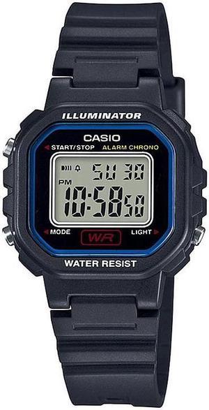 Casio LA20WH-1C WoMens Classic Quartz Resin Casual Watch - Black