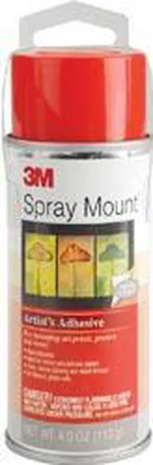 3M 273881 Spray Mount Artists Adhesive-4 Ounces
