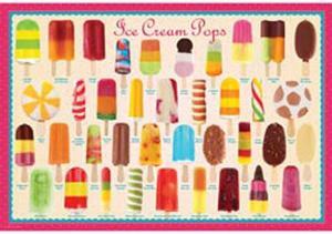 Jigsaw Puzzle 100 Pieces 13"X19"-Ice Cream Pops