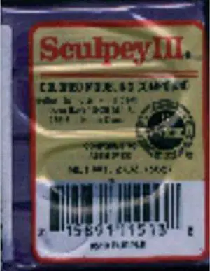 Sculpey III Polymer Clay 2oz-Purple