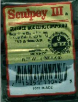 Sculpey III Polymer Clay 2oz-Black