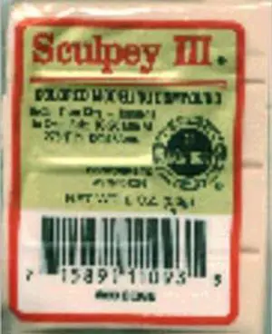Sculpey III Polymer Clay 2oz-Beige