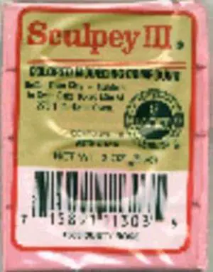 Sculpey III Polymer Clay 2oz-Dusty Rose
