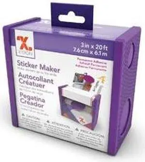 Xyron 3'' Disposable Sticker Maker-3''X20' Permanent