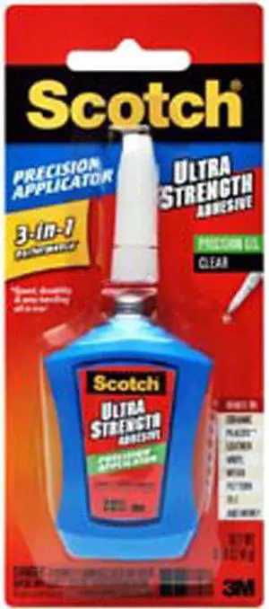 Scotch Super Glue Liquid Precision Applicator 0.14 oz Clear ADH670