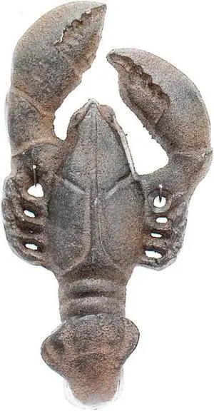 Antique Reproduction Cast Maine Lobster Wall Decor Hook