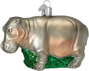 Old World Christmas Hippopotamus Ornament