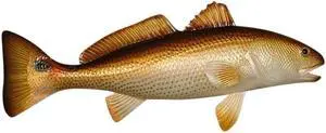 Replica Red Drum Fish Ocean Restaurant Wall Decor 28 inch