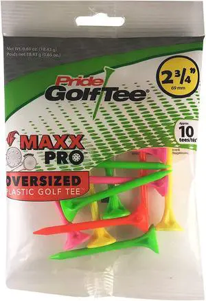 Pride Professional Maxx Pro Oversized Golf Tees (Neon) Golf Tees