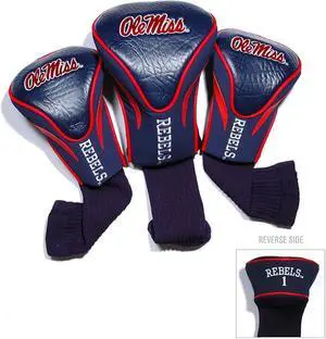 Team Golf 3-Pack of Club Covers (Ole Miss) Headcover