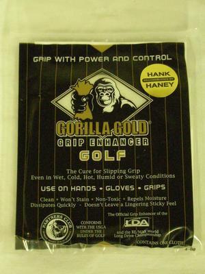 Gorilla Gold Golf Grip Enhancer Cloth