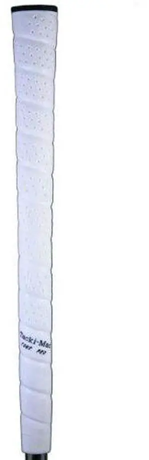 Tacki-Mac Itomic Wrap White Midsize Black Cap Grip