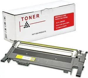 INKUTEN Compatible Alternative to Samsung CLT-Y406S Yellow Laser Toner Cartridge (1K Page Yield)