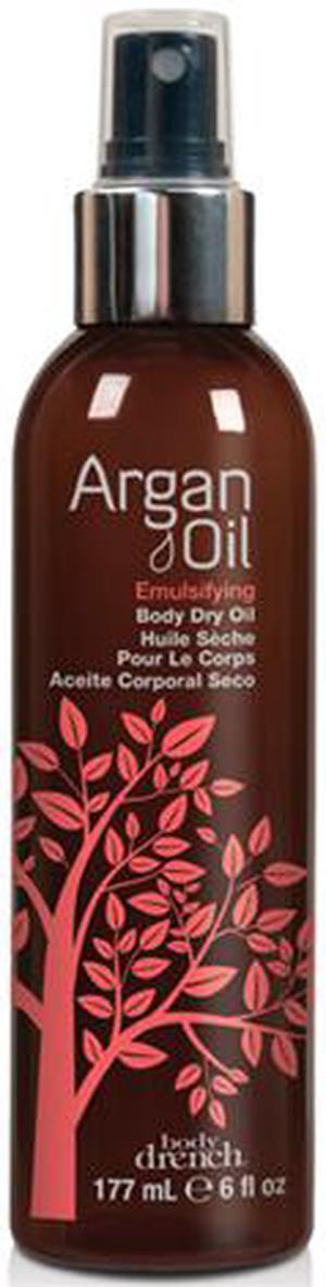 Body Drench Argan Oil Emulsifying Dry Body Oil 6 oz
