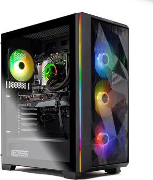  Skytech Gaming Eclipse Lite Gaming PC Desktop – AMD Ryzen 7  7800X3D 4.2 GHz, NVIDIA RTX 4070 Ti, 1TB NVME Gen4 SSD, 32GB DDR5 RAM RGB,  850W Gold PSU, 360mm AIO