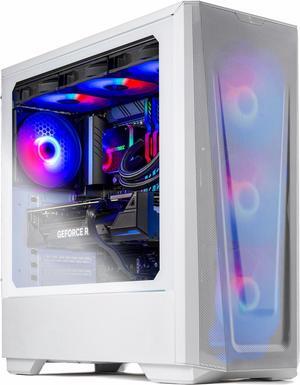 Skytech Eclipse Lite Gaming PC Desktop, Intel i5 13600K 3.5 GHz (5.1GHz Turbo Boost), NVIDIA RTX 4070 12GB GDDR6, 1TB Gen4 SSD, 16GB DDR4 RAM 3200, 750W GOLD PSU, 360mm ARGB AIO , Wi-Fi, Win 11 Home